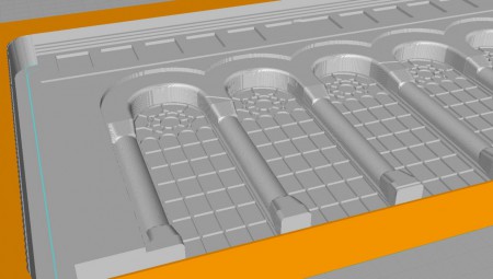 Vigadó homlokzati marópálya